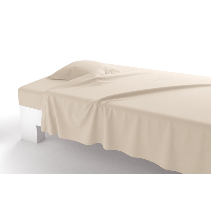 Vexin Percale Flat Sheet, Queen, Coco