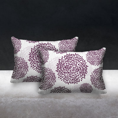 No Decorative Addition Outdoor Reversible Throw Pillow
