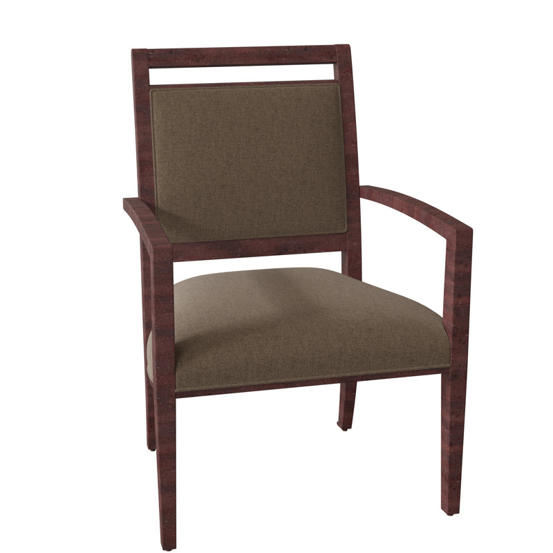 Preston Upholstered King Louis Back Arm Chair, Montego Bay, 7608 Cream