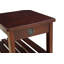 Table d'appoint ACME Wasaki avec USB, espresso