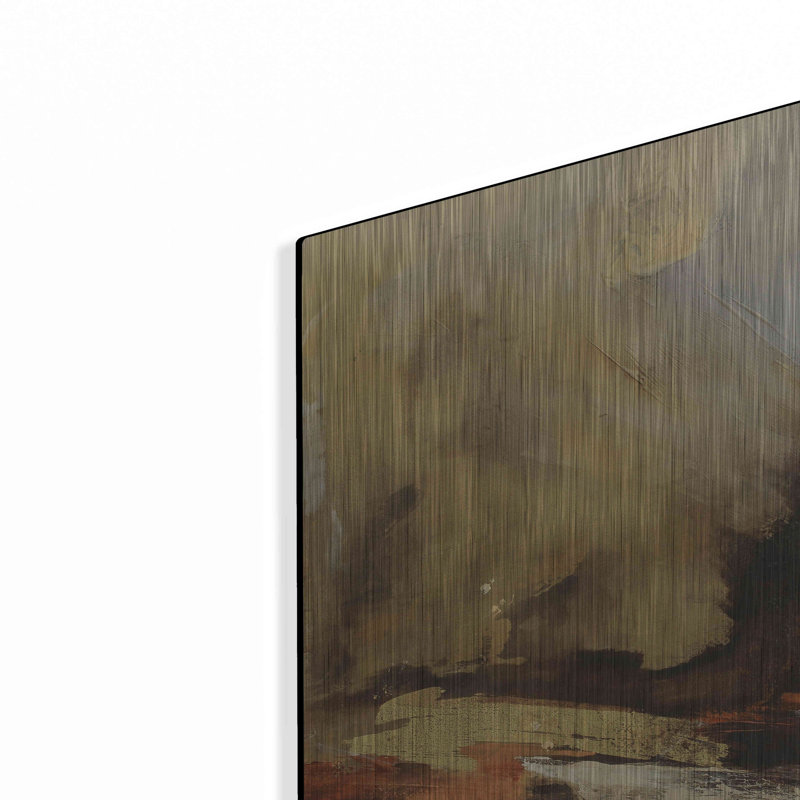 Art mural en métal Wrought Studio ™ «Causal I» par Gabriela Villarreal, H 24 po x l 48 po