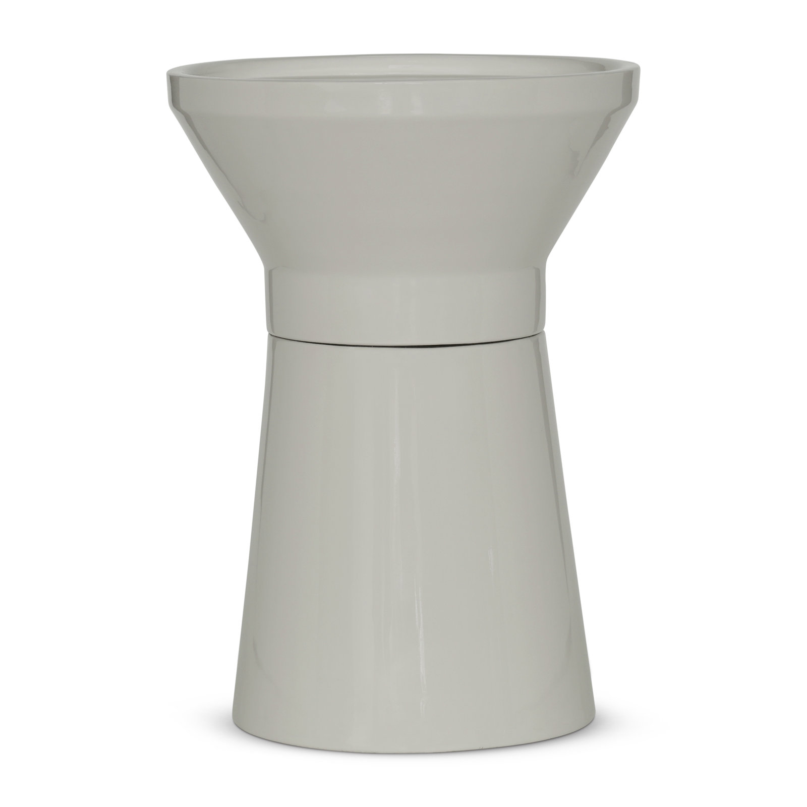 Sabine End Table, White