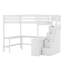 Lit mezzanine avec bureau en L, tablettes de rangement et escalier de rangement attaché-1558352727