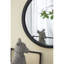 Charmant miroir mural circulaire en bois, parfait pour une décoration élégante et confortable-1546587803