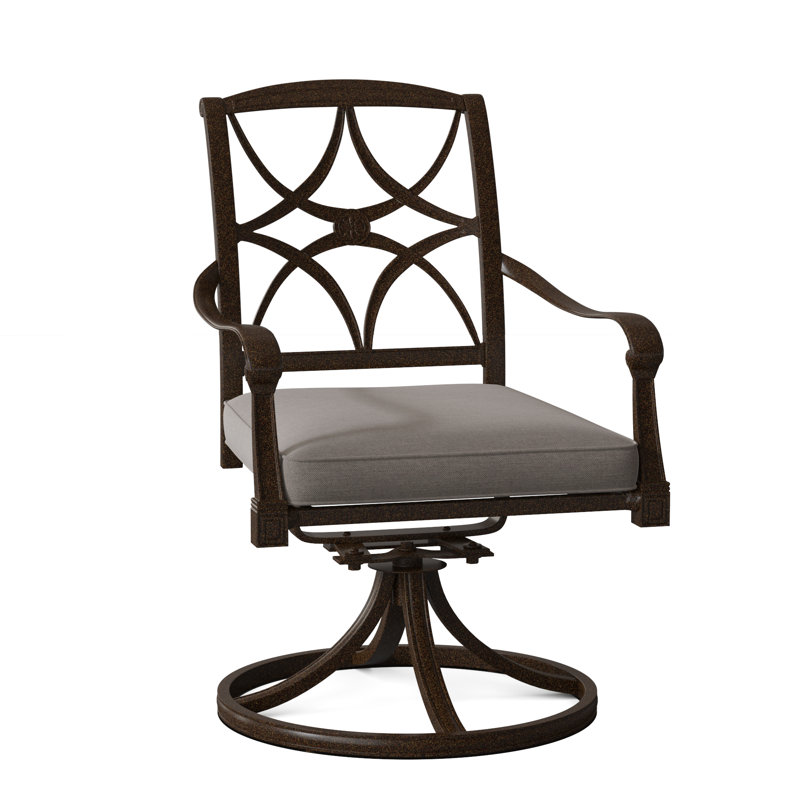 Chaise berçante Wiltshire, Haie flanelle Sunbrella® flanelle, Brun châtaigne, 19.25"
