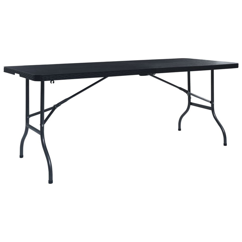 Table basse pliable en métal Dellbrook