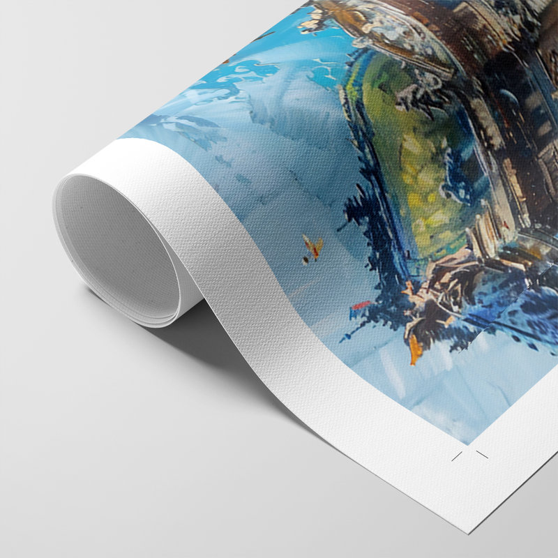Série LANDSCAPES CCDXLII - Impression sur toile seulement - NON-CADRE, H 18 po x l 12 po