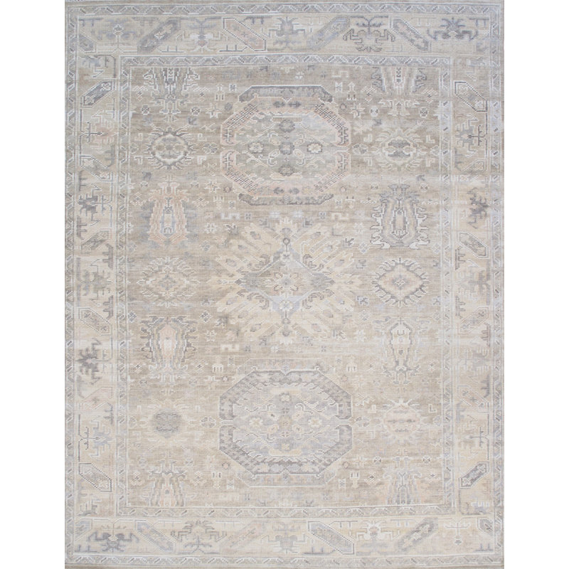 Karabakh Cream Wool Area Rug