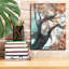 Toile épique Graffiti «Fall Tree 1» par Alonzo Saunders, 12 po x 16 po-2072982969