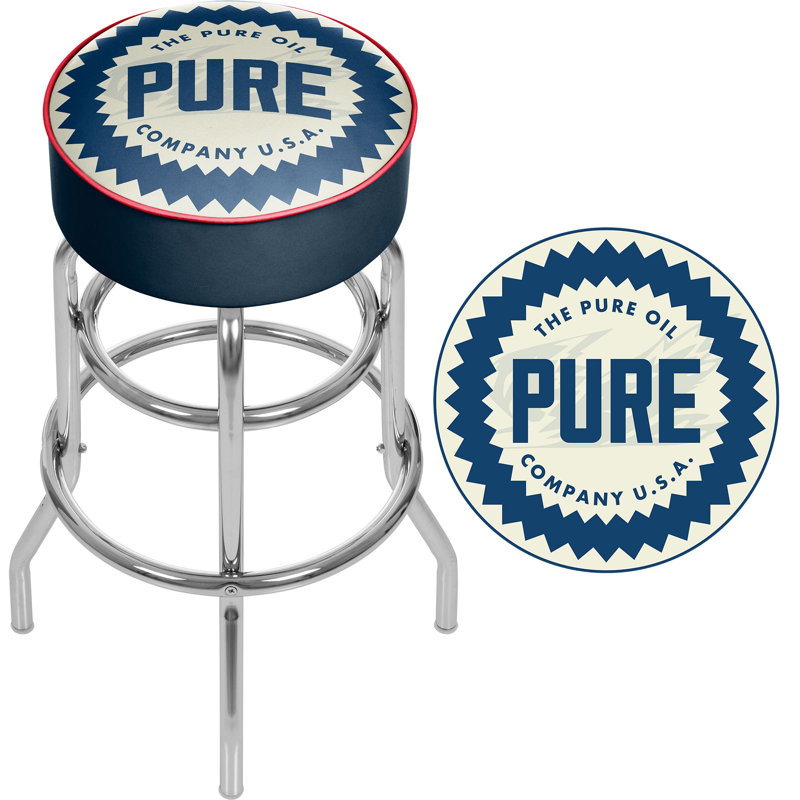 Tabouret de bar pivotant Pure Oil Wordmark