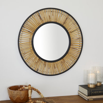 Metal Circle Wall Mirror