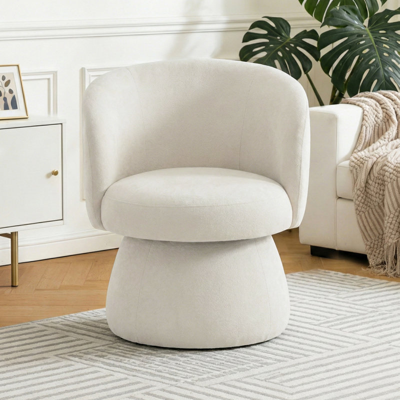 Tabouret de coiffeuse 28 po, Beige