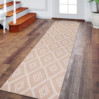 Cueto Geometric Cotton Hand Woven Area Rug