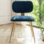 Chaise d'appoint rembourrée en coton Jahking-353596704