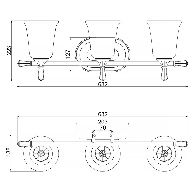 Nieto Armed Sconce