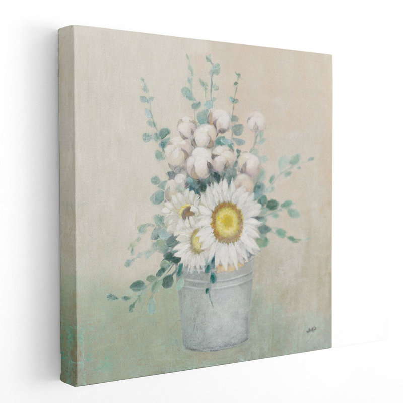 Pièce maîtresse champêtre - reproduction d'art sur toile, H 12 po x l 12 po