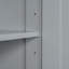 Grande armoire de salle de bain avec panier à linge, grand panier à linge inclinable et armoire de rangement supérieure-114198281