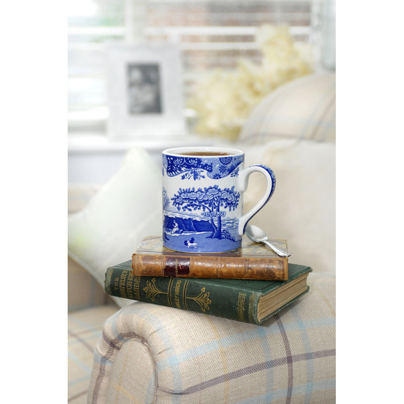 Spode Blue Italian Mug 16 Oz