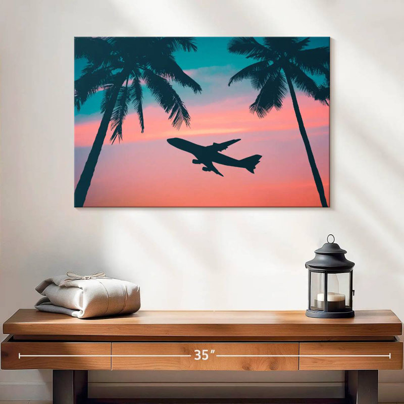 Mehar Tropical Airplane, 16" H x 24" W