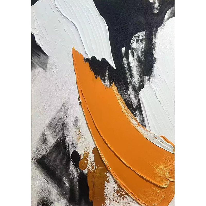 «Bold Abstract Expression», art mural sur toile tendue, H 24 po x l 16 po x P 1,5 po