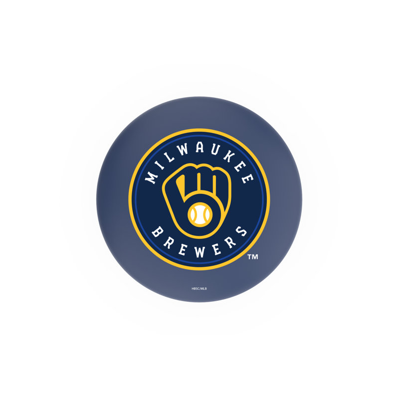 Tabouret de comptoir pivotant L7C3C Milwaukee Brewers, Tabouret de bar (siège d’une hauteur de 30 po)