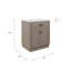 Chestnut 30" Single Bathroom Vanity With Counter Top, Cabinet, Basin(S) Only-1692935257-1634054725