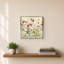 Hollyhocks Row Cool par Cheri Blum - Impression sur toile-438956162