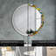 Huldar Glass Flat Wall Mirror