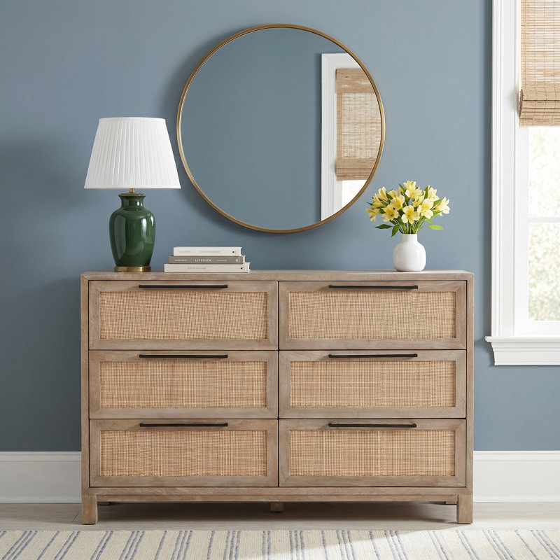 Cara 6 - Drawer Cane Dresser