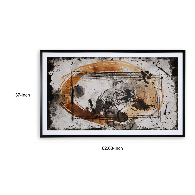 Single Picture Frame Painting on Canvas