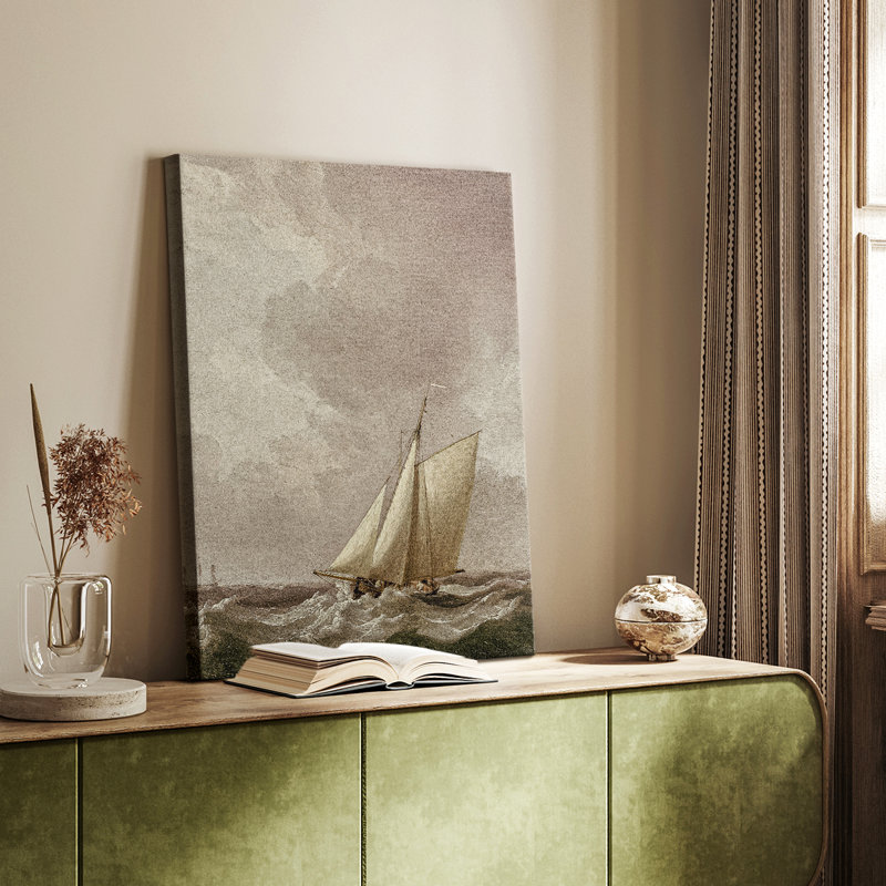 Paysage rétro CCxxv - galerie Cavas, H 18 po x l 12 po