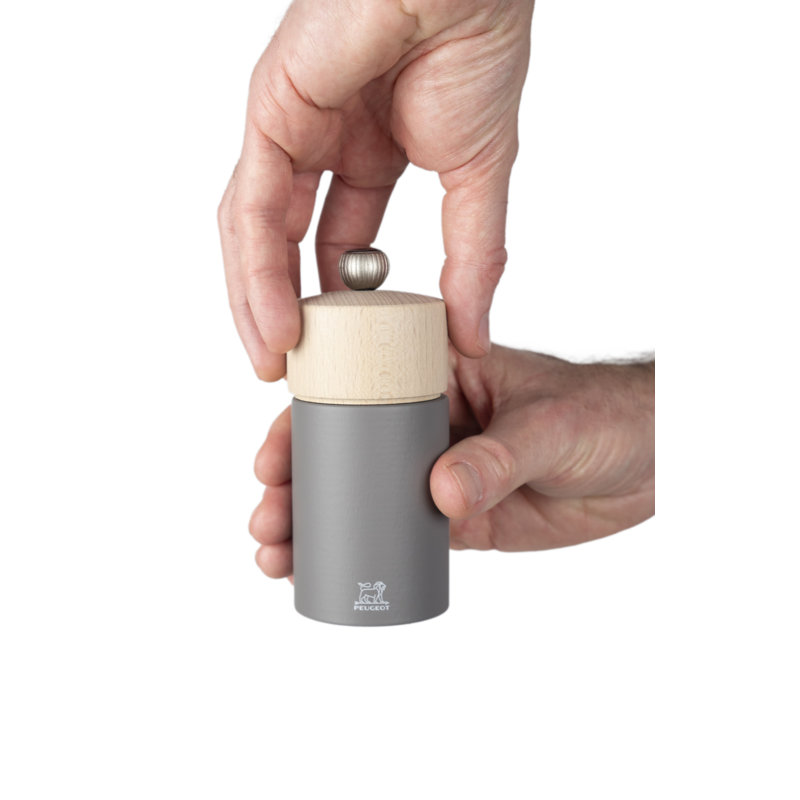 Boreal Wood Salt & Pepper Shaker, Rock Gray