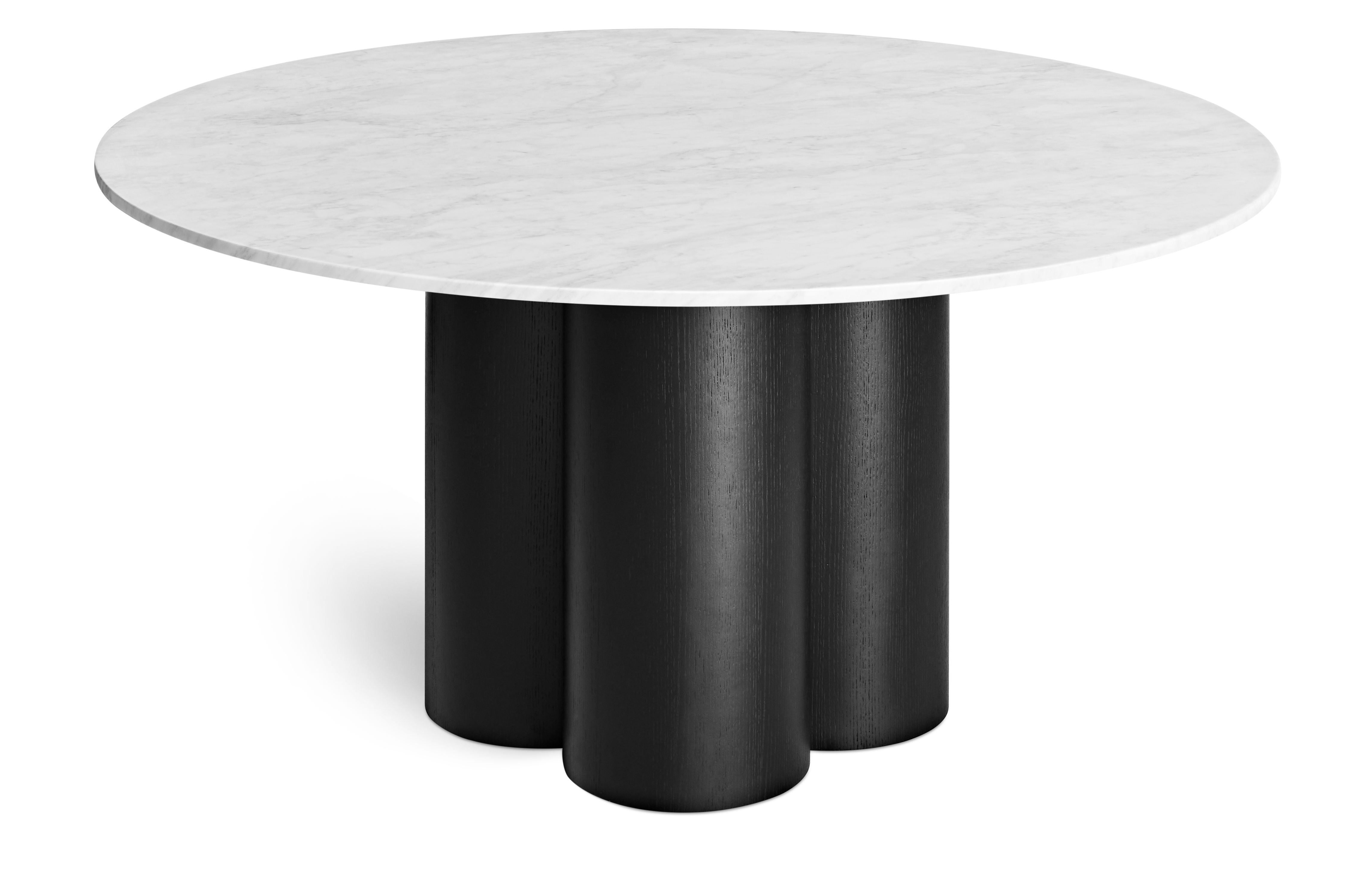 Blu Dot 4 Quarter Round Dining Table | Wayfair