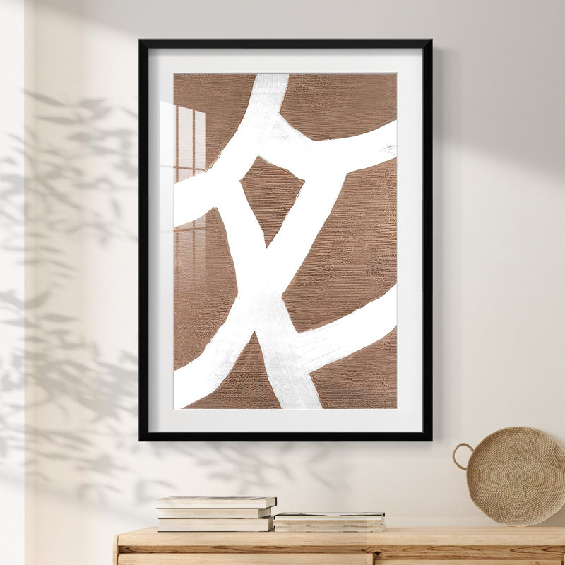 «Meadow Passage II», reproduction encadrée, H 25,5 po x l 17,5 po, Noir