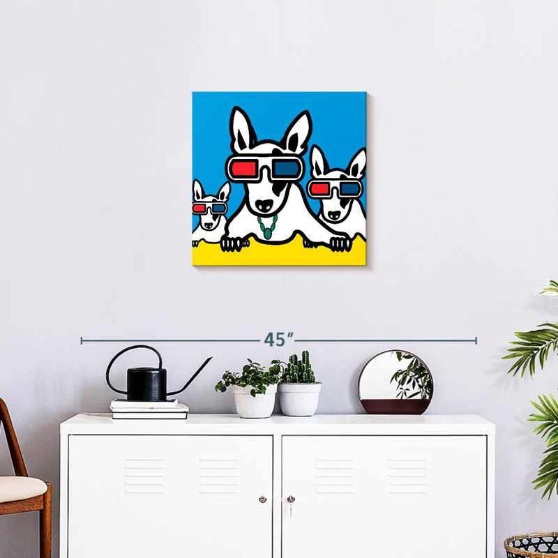 Crowle Doggy And The Gang, 20" H x 20" W