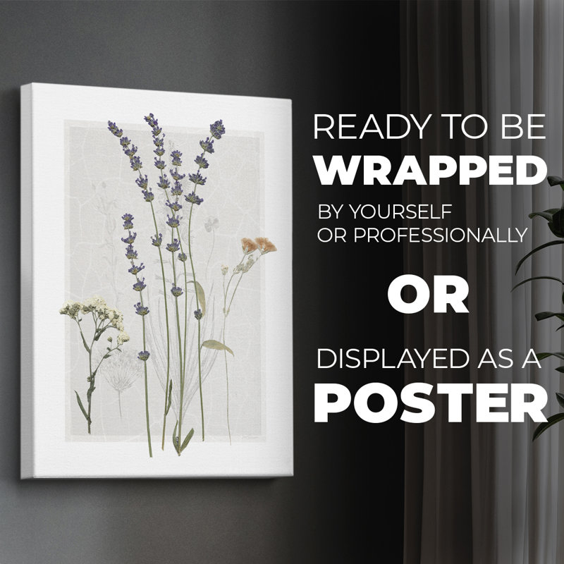 Field Study Page I -Canvas Print Only - NOT FRAMED