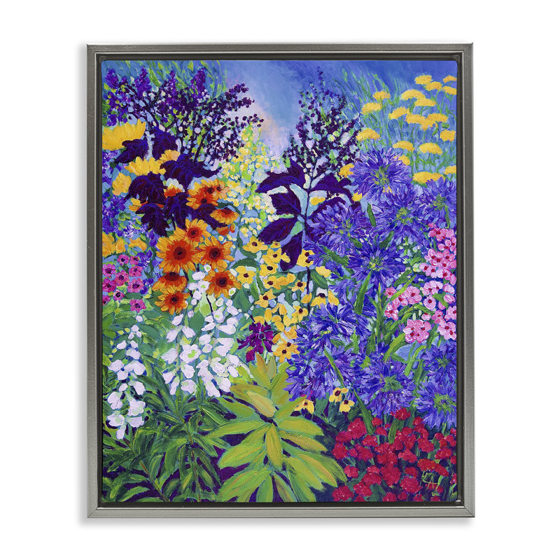 Cadre flottant Color Companions Assortment, design par Lee Ann Zirbes, Cadre flottant gris lustré, H 21 po x l 17 po