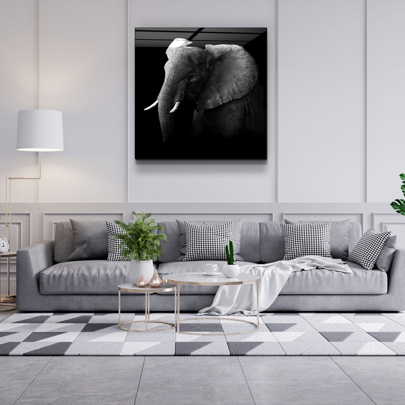 Superbe peinture décorative en verre trempé de 19,7 po x 19,7 po | 100% verre trempé, épaisseur: 0,16 pouce | Impression UV pour des couleurs éclatantes | Parfait pour la décoration intérieure, le salon ou le bureau