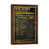 Classic Brown Wood Framed