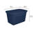 Sterilite 30 Gallon Plastic Stackable Storage Tote Container Box