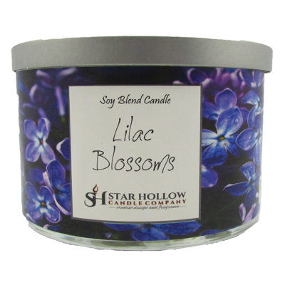 Lilac Blossoms Scented Jar Candle