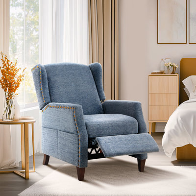 Kars Nailhead Upholstered Recliner