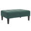  Canapé-lit en velours vert foncé, bois, mousse, plastique 2 places pliable-42116027