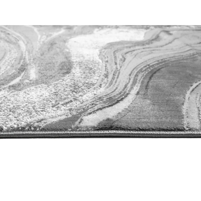 Geometric Area Rug, Rectangle 60 x 110 cm