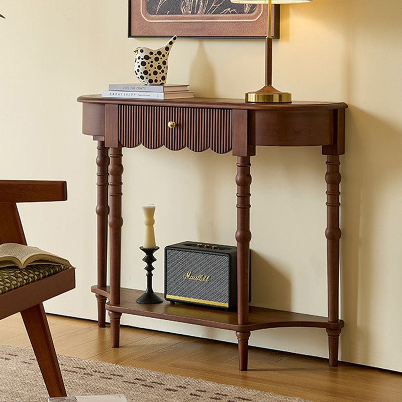 Console Retro, Brun noyer