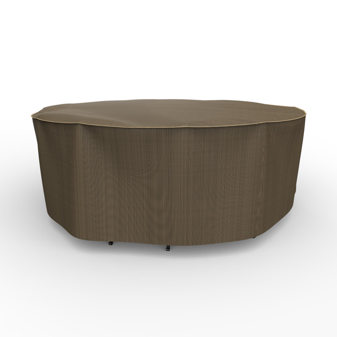 Hillside Weatherproof Round Patio Table & Chairs Set Cover Arlmont & Co. 