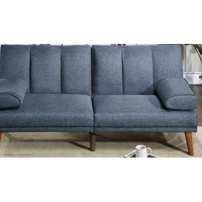 Ignacio Upholstered 71 " Fabric Sofa, Navy Polyester Blend