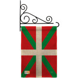 Double Sided 18.5'' H x 13'' W Burlap Garden Flag