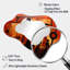 Vasanti Futur Memories African Visions - Art africain, miroir décoratif asymétrique, miroir mural nuage brun, impression d'art en métal-107246375