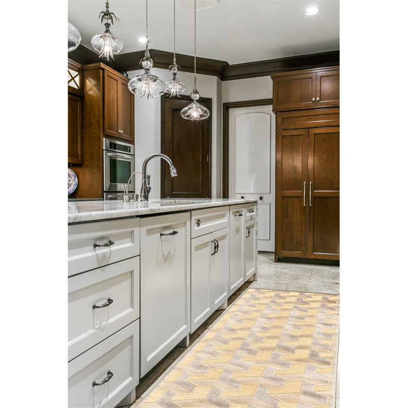 Geometric Area Rug, Runner 2'6" x 8'